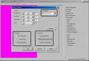 Capture analóg videó egy TV tuner (TV tuner) Capture analóg videó egy TV tuner