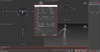 humán animáció 3d max (csontváz animáció)