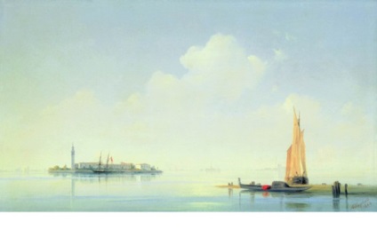 Aivazovsky tenger, amely azt írta a földrajz híres festmények