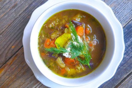 Borscht nélkül cékla recept, összetevők (leves) Borscht nélkül cékla recept, összetevők