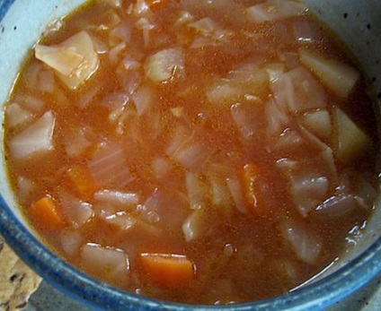 Borscht nélkül cékla recept, összetevők (cukorrépa) Borscht nélkül cékla recept, összetevők