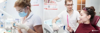 Tisztítás és fogfehérítés, kezelésére fogszuvasodás „sztóma Gold” Kórház Moszkvában