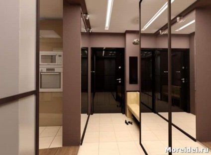 A design a folyosón kezével 20 elegáns ötletek
