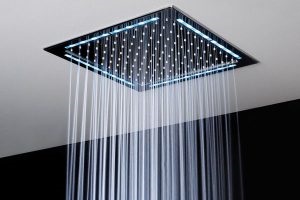 Zuhany esőzuhanyos rendszer