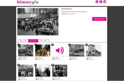 Historypin »- egy világtörténelmi projekt részvételével google