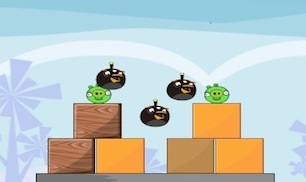 Game Angry Birds agresszív macskák