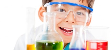 Érdekes kémiai és fizikai kísérleteket a gyermekek számára otthon