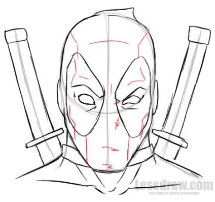 Hogyan kell felhívni a ceruzát Deadpool, lessdraw (Deadpool) Hogyan kell felhívni a ceruzát Deadpool, lessdraw