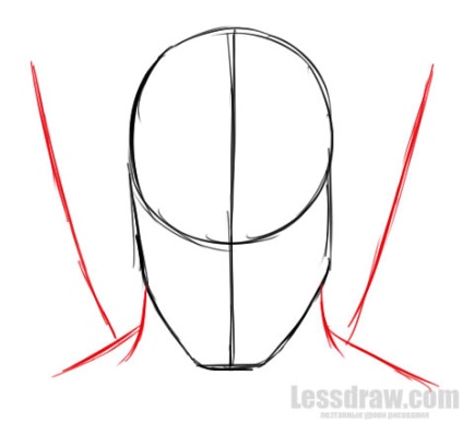 Hogyan kell felhívni a ceruzát Deadpool, lessdraw (sorsolás) Hogyan kell felhívni a ceruzát Deadpool, lessdraw