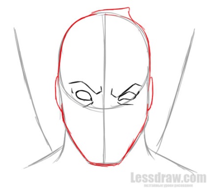Hogyan kell felhívni a ceruzát Deadpool, lessdraw (ceruza) Hogyan kell felhívni a ceruzát Deadpool, lessdraw