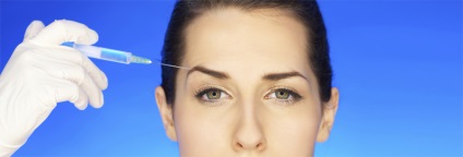 Hogyan Botox homlokát lift, hogy amennyiben a Botox homlokát leeresztett