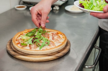 Hogyan kell főzni egy pizza, „Caesar” recept „Celentano” blog