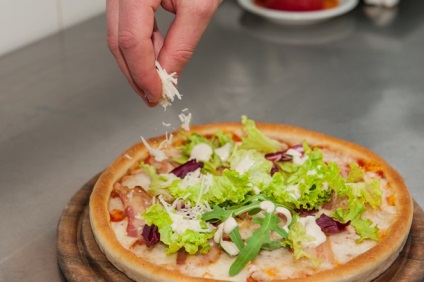 Hogyan kell főzni egy pizza, „Caesar” recept „Celentano” blog