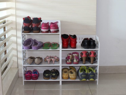 Hogyan tegye a cipő a szekrényben 5 ötletek