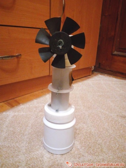 Hogyan készítsünk egy ventilátor, mesterkurzus saját kezűleg