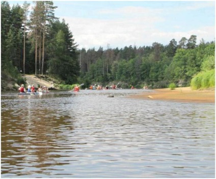 Kerzhenets - folyó Nyizsnyij Novgorod régióban leírás, horgászási