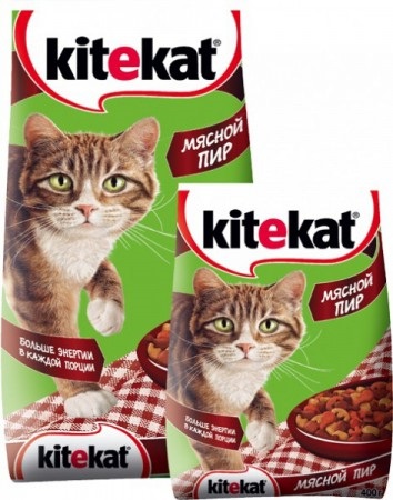 Kitekat - energikus macska takarmány (takarmány) Kitekat - élelmiszer energikus macska