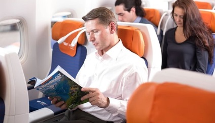 Osztály kényelmét Aeroflot eltér turistaosztályon kényelem