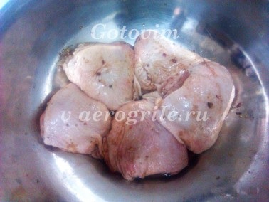 Csirke lábak Aerogrill recept burgonyával