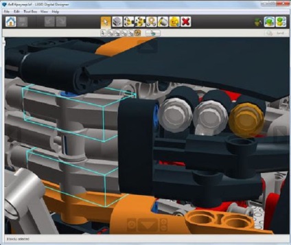 LEGO Digital Designer minden (robot kör) LEGO Digital Designer valamennyi
