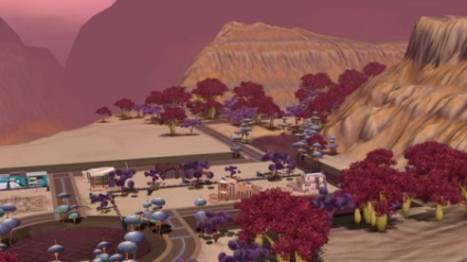 Lunar Lakes (Hold tavak) - egy új város a világon a The Sims 3