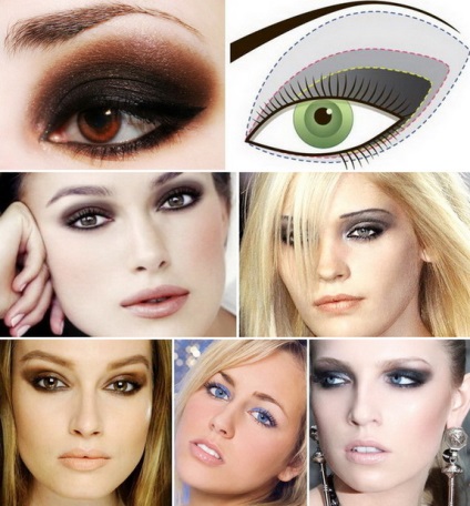 Smink stílusában Smokey Eyes, Nude, anime (Anime átalakítása) Smink stílusában Smokey Eyes, Nude, anime