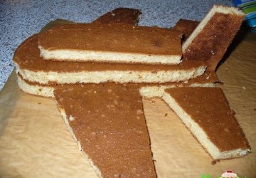 Mesterkurzus torta „repülőgép”