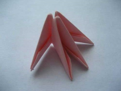 Moduláris origami virágok saját kezűleg