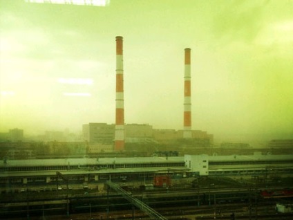 Moszkva borított zöld vihar, ez nem csak