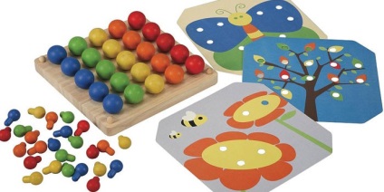 Mozaik gyerekek számára - típusú játékok a gyermek korától, anyagi gyártási mérete és száma