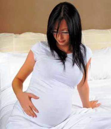 Felfújódik a has terhesség alatt