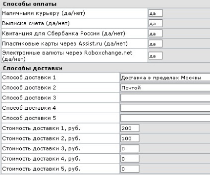 Beállítása online áruház (e-mail rendszergazda) Beállítása egy online áruház