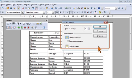 Tudd Intuíció, előadás, munkaasztalok dokumentumokban OpenOffice Writer (Táblázat eszköztár) Tudd Intuíció, előadás, dolgozni táblázatok dokumentumok OpenOffice Writer