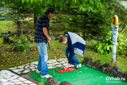 A tanulás játék mini-golf (mini golf) A tanulás játék mini-golf