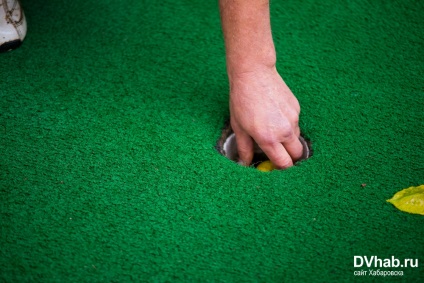 A tanulás játék mini-golf (Habarovszk helyén) A tanulás játék mini-golf