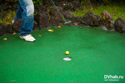 A tanulás játék mini-golf (Habarovszk helyek) A tanulás játék mini-golf