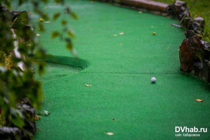 A tanulás játék mini-golf (Habarovszk helyén) A tanulás játék mini-golf