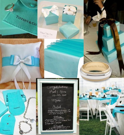 esküvői dekoráció Tiffany stílus (style) Csinálok egy esküvő a stílus Tiffany