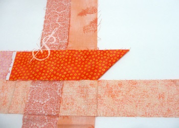 Origami szövet - karokkal magukat (azonos színpaletta) Origami szövet - maguk kezébe