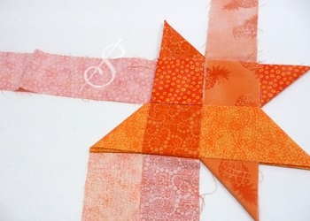 Origami szövet - karokkal magukat (azonos színpaletta) Origami szövet - maguk kezébe