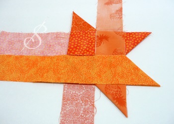 Origami szövet - karokkal magukat (azonos színpaletta) Origami szövet - maguk kezébe