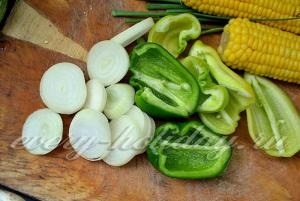 Grillezett zöldség grill recept fényképpel (grill) Grillezett zöldség grill recept egy fotó