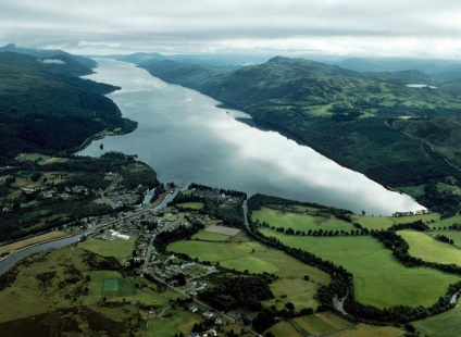 Loch Ness - a környéken, a város, a leírások, képek,