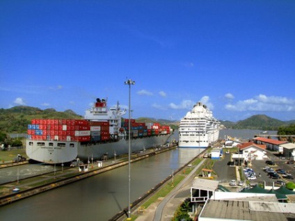 Panama-csatorna Dél-Amerikában, a történelem, a gyártás és képek (építőipar) Panama-csatorna Dél-Amerikában, a történelem, a gyártás és fotók