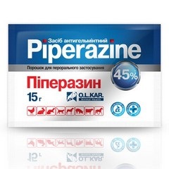 Piperazin - használati utasítás, valódi