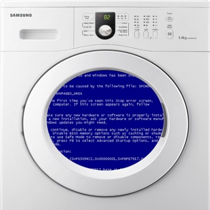 Miért van a mosógép leáll a mosási ciklus során 1