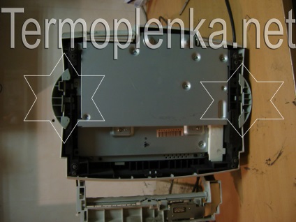 HP LaserJet 1100 szétszerelés, csere termpoplonki (csere) HP LaserJet 1100 leszerelése, cseréje termpoplonki