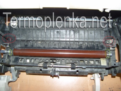 HP LaserJet 1100 szétszerelés, csere termpoplonki (csere) HP LaserJet 1100 leszerelése, cseréje termpoplonki