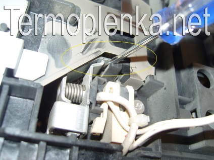 HP LaserJet 1100 szétszerelés, csere termpoplonki (csere) HP LaserJet 1100 leszerelése, cseréje termpoplonki