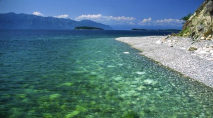 Folyók tótól (tó) River kiáramló Bajkál-tó